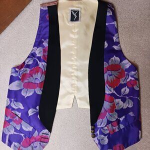 Vintage Yvonne O'Gara silk vest